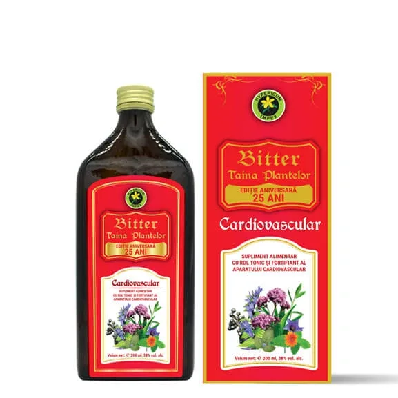 Pachet Bitter Cardio, 200 ml + Balsam Taina Plantelor, 50 ml, Hyperiucm Hypericum — preț și oferte