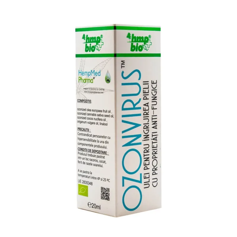 Ozonvirus ulei antifungic, 20 ml, HempMed Pharma — preț și oferte