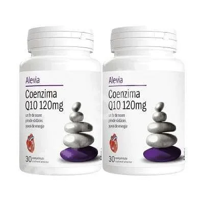 Pachet Coenzima Q10 120mg,  30 comprimate (1+1), Alevia — preț și oferte
