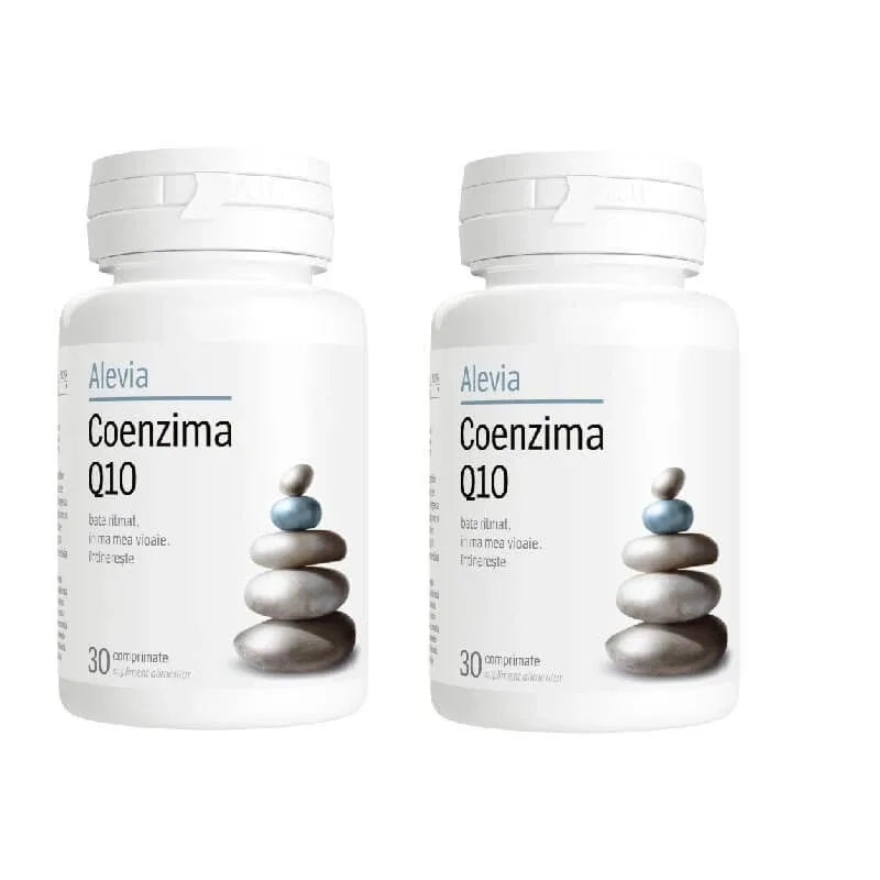 Pachet Coenzima Q10, 30 comprimate, Alevia (1+1) — preț și oferte