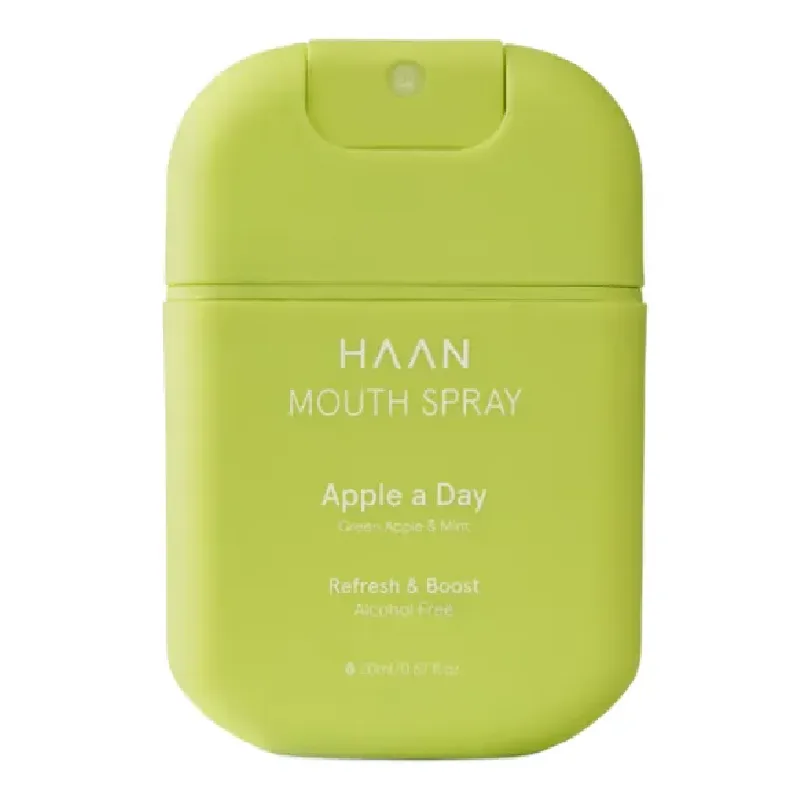 Spray bucal cu aroma de mar verde & menta, Apple a Day, 20ml, Haan — preț și oferte