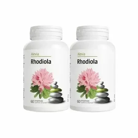 Pachet Rhodiola, 60+60 capsule, Alevia (1+1) — preț și oferte