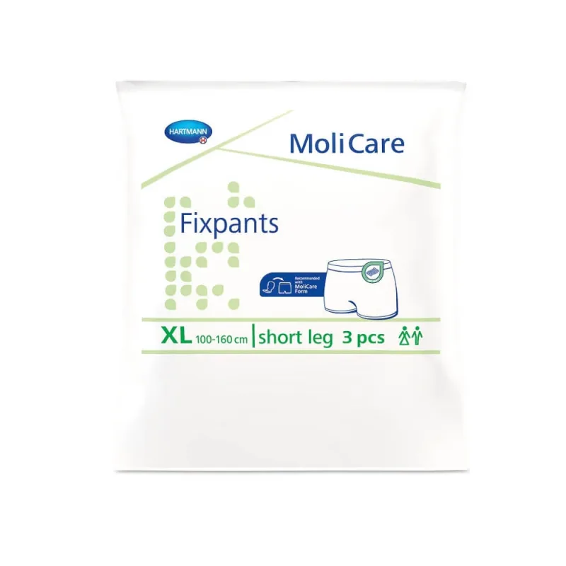 Pantaloni pentru fixarea tampoanelor MoliCare Fixpants, XL 100-160cm (947750), 3 bucăți, Hartmann — preț și oferte