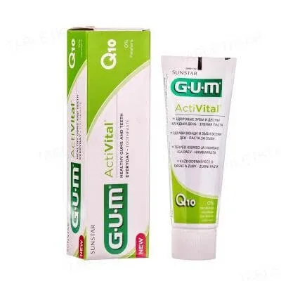 Pasta de dinti Activital, 75ml, Sunstar Gum — preț și oferte