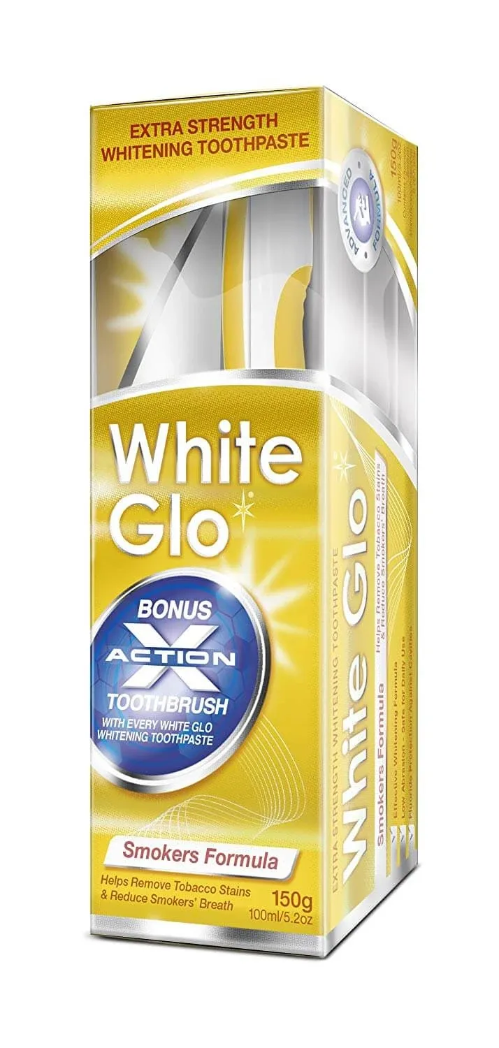 Pastă de dinți White Glo Smokers Formula, 100 ml, Barros Laboratories — preț și oferte