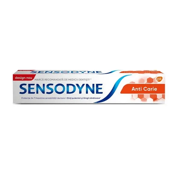 Pastă de dinti Anticarie Sensodyne, 75 ml, GSK HALEON — preț și oferte