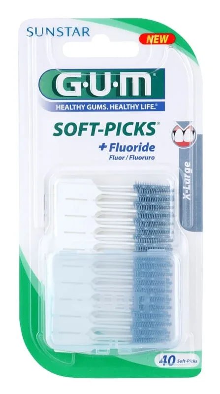 Perii interdentare Soft-Picks foarte mare, 40 bucăți, Sunstar Gum — preț și oferte