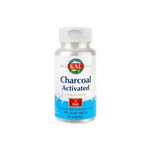 Secom Charcoal Activated (Carbune medicinal) 280mg, 50 capsule