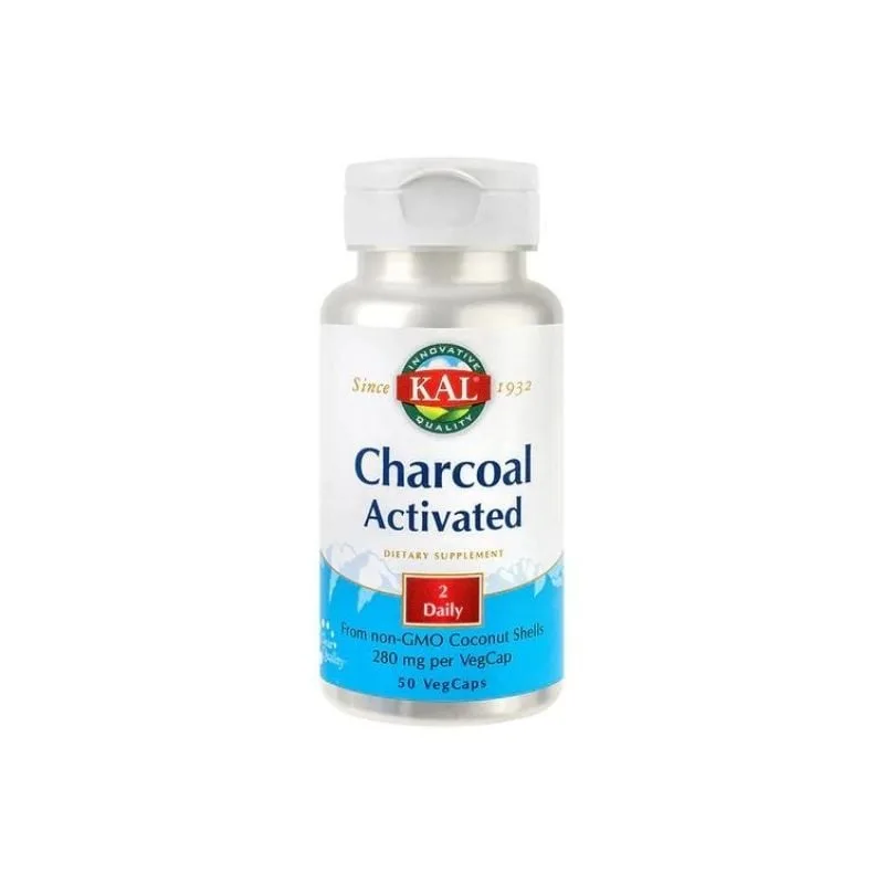 Secom Charcoal Activated (Carbune medicinal) 280mg, 50 capsule — preț și oferte