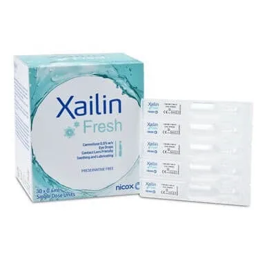 Picături Xailin Fresh 0.4 ml, 30 monodoze, Medicom Healthcare — preț și oferte