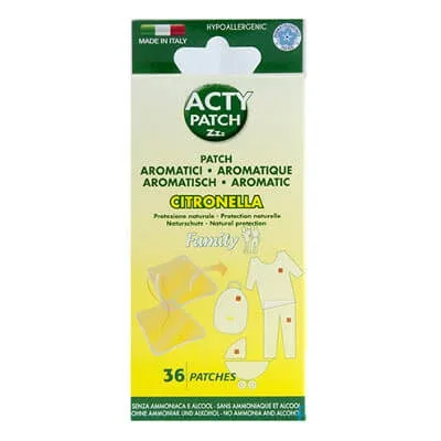 Plasturi împotriva țânțarilor, ActyPatch, 36 bucăți, Eurosirel — preț și oferte