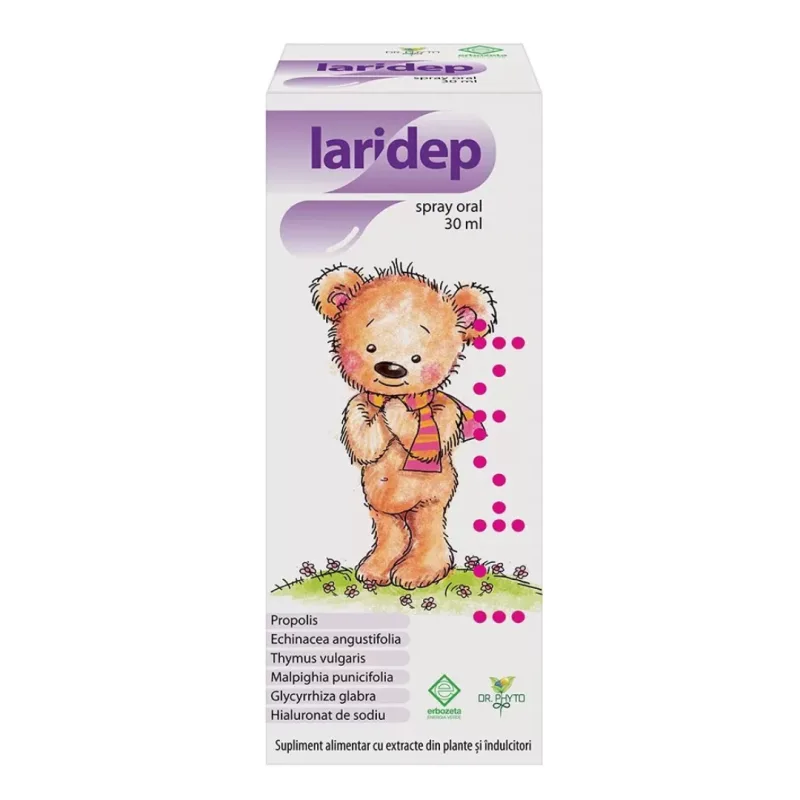 Laridep spray oral, 30 ml, Dr. Phyto — preț și oferte