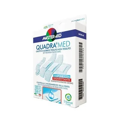 Plasturi pentru pielea sensibilă Quadra Med Master-Aid, 40 bucăți, Pietrasanta Pharma — preț și oferte