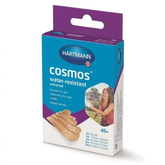 Plasturi rezistenți la apă DermaPlast (535150), 40 bucăți, Hartmann — preț și oferte