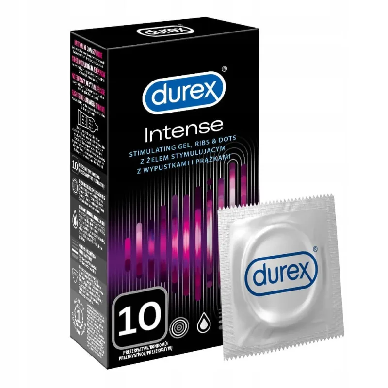 Prezervative Intense, 10 bucati, Durex — preț și oferte