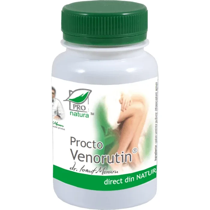 Procto Venorutin, 60 capsule, Pro Natura — preț și oferte