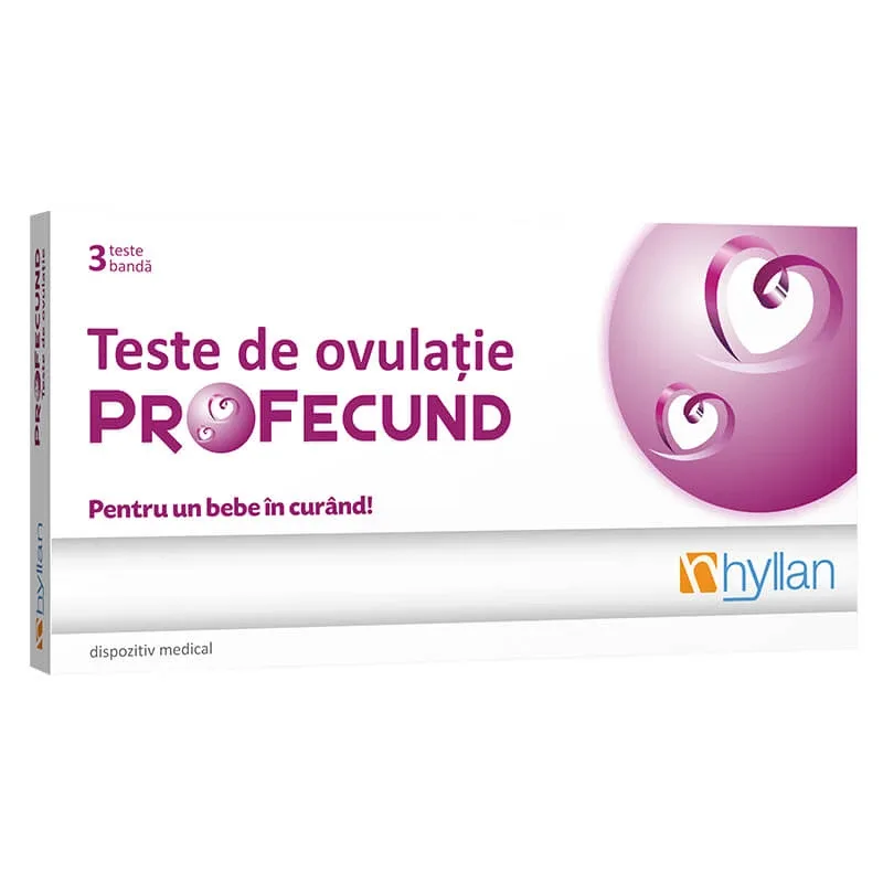 Profecund teste de ovulație, 3 teste, Hyllan HYLLAN PHARMA — preț și oferte