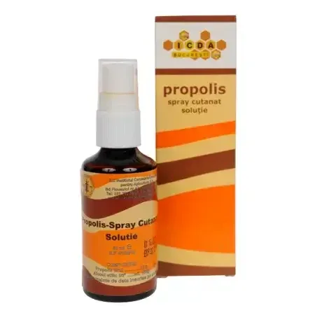 Propolis spray cutanat, 50 ml, Institutul Apicol — preț și oferte