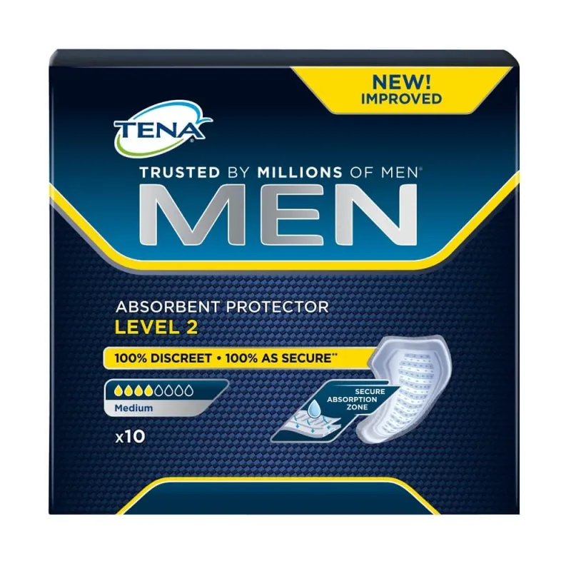 Protectie absorbanta Men Level 2 (750796), 10 bucati, Tena — preț și oferte
