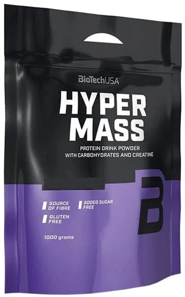 Pudra cu aroma de ciocolata Hyper Mass 5000, 1000 g, BioTechUSA — preț și oferte