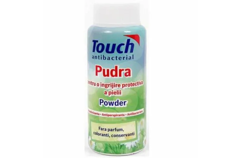 Pudra antibacteriana pentru ingrijirea pielii, 100 g, Touch — preț și oferte