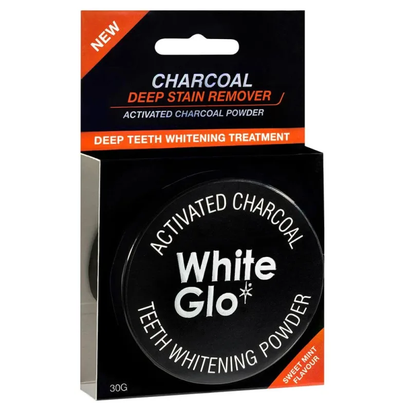 Pudră din cărbune activat White Go Deep Stain Remover, 30 g, Barros Labortaories Barros Laboratories — preț și oferte