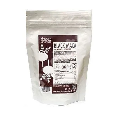 Pulbere de maca neagra eco, 100 g, Dragon Superfoods — preț și oferte