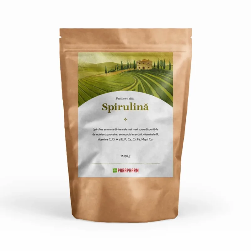 Pulbere din Spirulina, 250g, Parapharm — preț și oferte