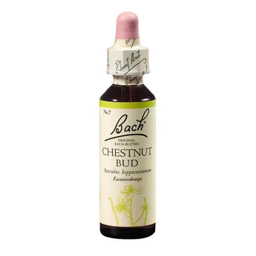 Remediu floral picaturi castan salbatic mugure Chestnut Bud Original Bach, 20 ml, Rescue Remedy — preț și oferte