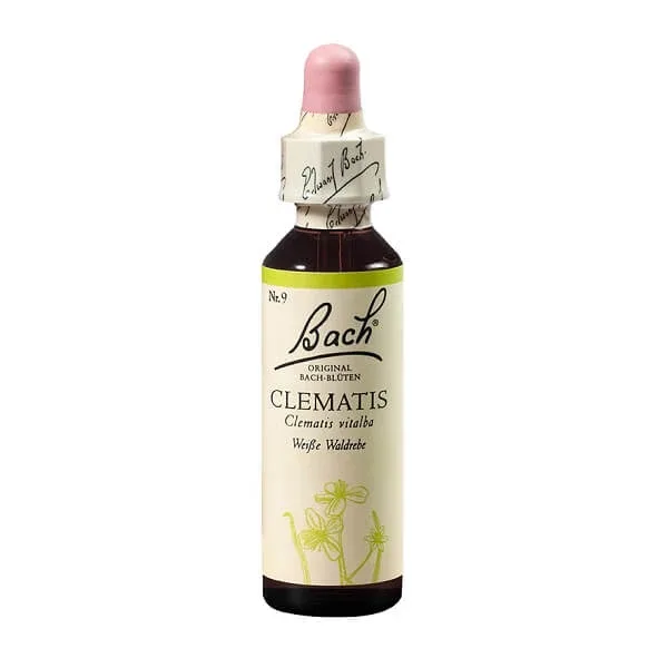 Remediu floral picaturi curpen Clematis Original Bach, 20 ml, Rescue Remedy — preț și oferte