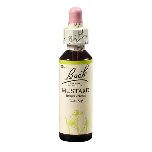 Remediu floral picaturi mustar salbatic Mustard Original Bach, 20 ml, Rescue Remedy — preț și oferte