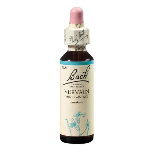 Remediu floral picaturi verbina Vervain Original Bach, 20 ml, Rescue Remedy — preț și oferte