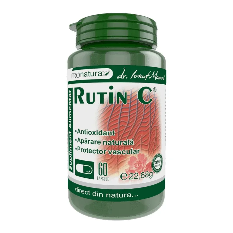 Rutin C, 60 capsule, Pro Natura — preț și oferte