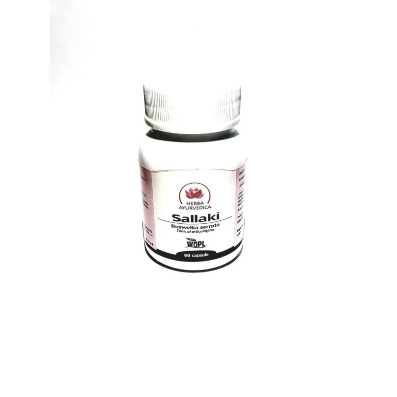 Sallaki, 60 capsule, Herba Ayurvedica — preț și oferte