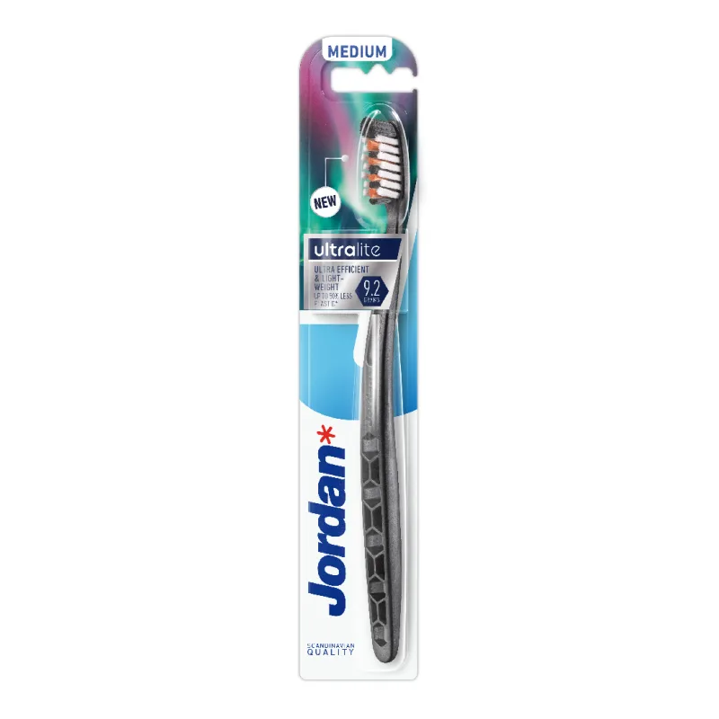 Periuta de dinti pentru adulti UltraLite Medium, culori variate, 1 bucata, Jordan — preț și oferte