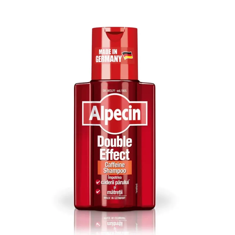 Şampon Alpecin Double Effect Caffeine, 200 ml, Dr. Kurt Wolff — preț și oferte