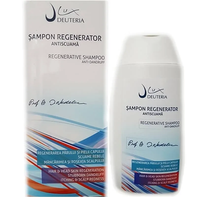 Șampon regenerator antiscuamǎ, 125 ml, Deuteria Cosmetics  — preț și oferte