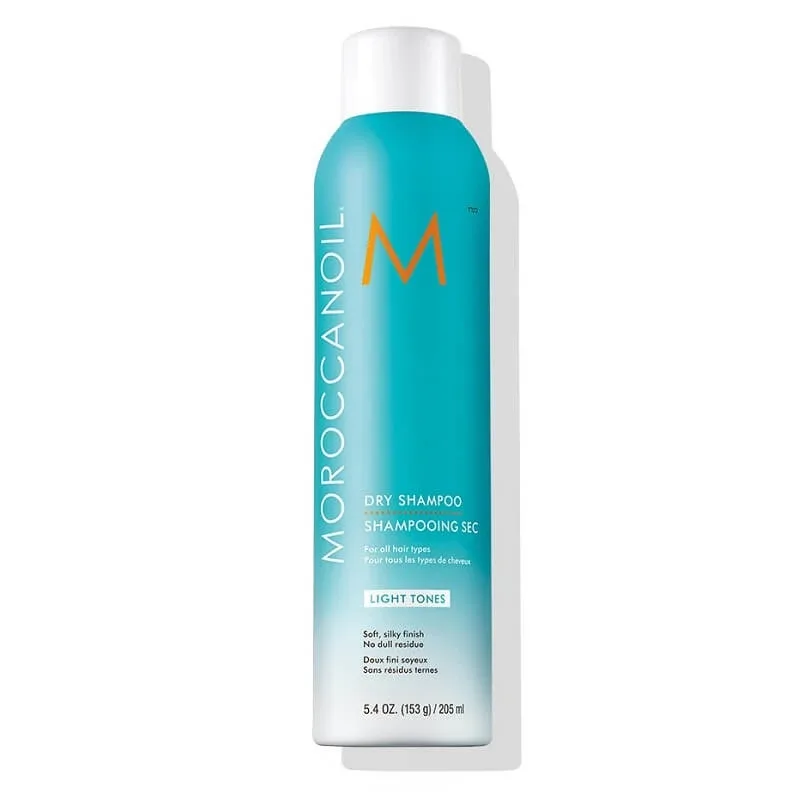 Sampon uscat pentru curatarea parului deschis la culoare Dry Shampoo Light Tones, 205 ml, Moroccanoil — preț și oferte
