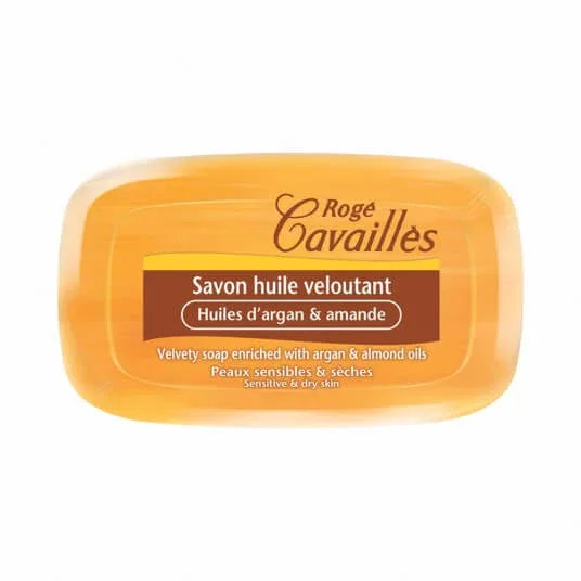 Sapun catifelant cu ulei de argan si migdale, 115 g, Roge Cavailles — preț și oferte