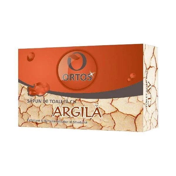 Sapun cu argila, 100 g, Ortos — preț și oferte