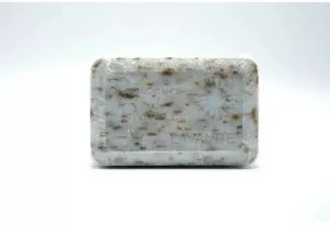 Sapun exfoliant cu unt de shea si flori de lavanda, 200 g, Apidava