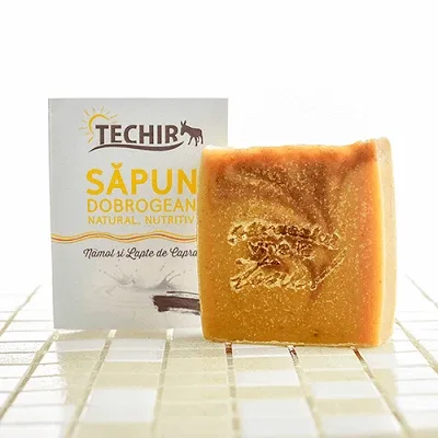 Săpun natural dobrogean nutritiv, 120 g, Techir TECHIRGHIOL FARMA COSMETICS — preț și oferte