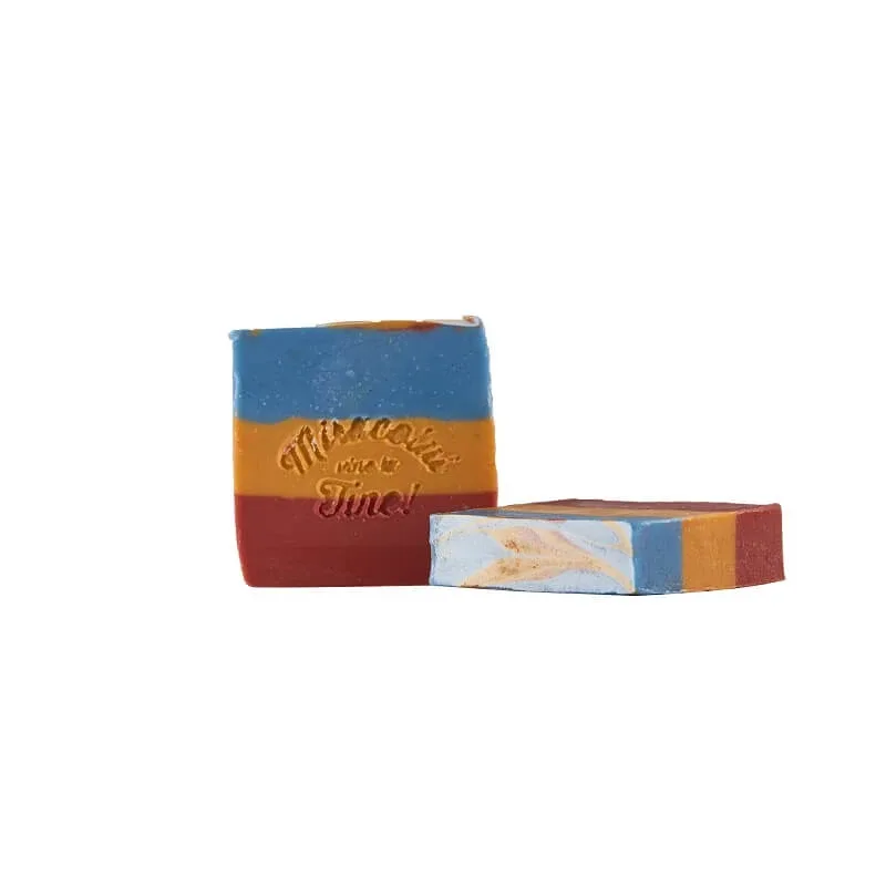 Săpun natural tricolor, 120 g, Techir TECHIRGHIOL FARMA COSMETICS — preț și oferte