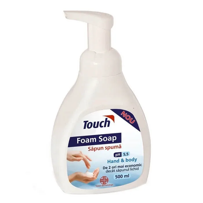 Sapun spuma, 500 ml, Touch — preț și oferte