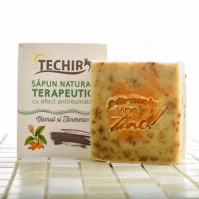 Săpun natural terapeutic cu efect antireumatic, 120 g, Techir TECHIRGHIOL FARMA COSMETICS — preț și oferte