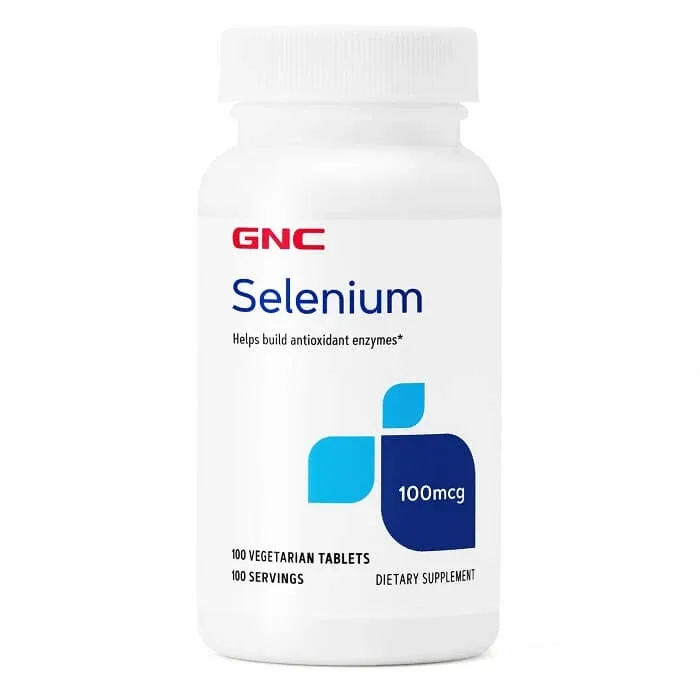 Seleniu 100 mcg 004512, 100 tablete, GNC — preț și oferte