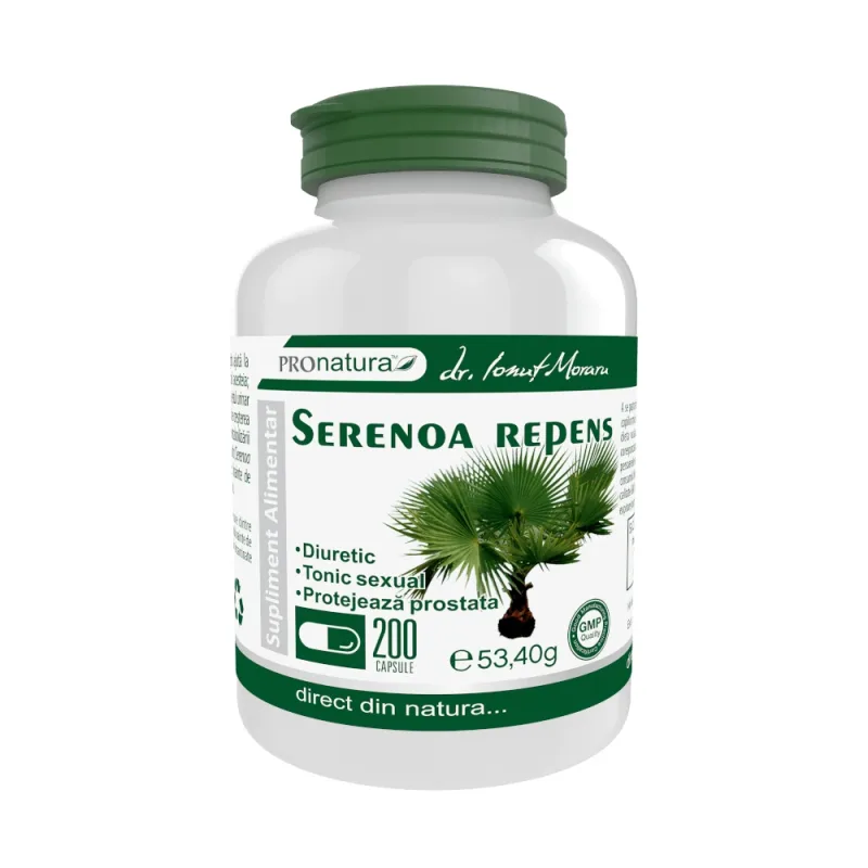 Serenoa Repens, 200 capsule, Pro Natura — preț și oferte