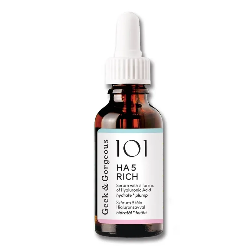 Serum HA 5 Rich, 30 ml, Geek&Gorgeous — preț și oferte