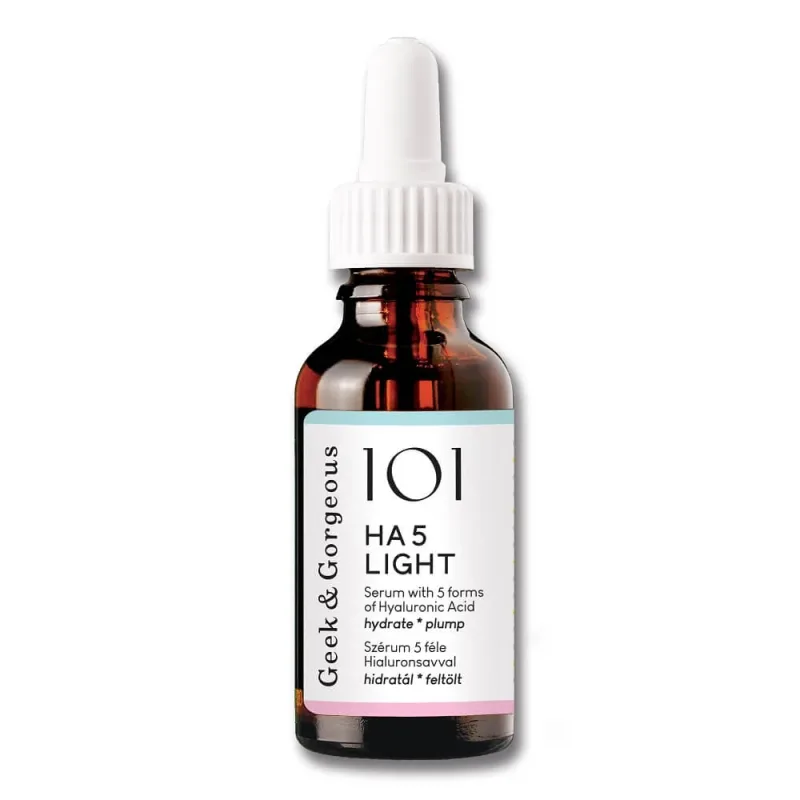 Serum HA 5 Light, 30 ml, Geek&Gorgeous — preț și oferte