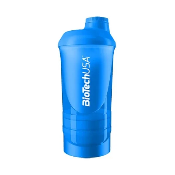 Shaker cu 2 compartimente, 600 ml, BioTechUSA — preț și oferte
